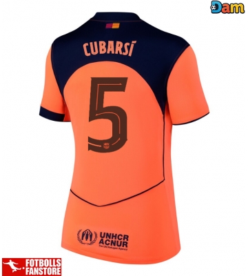 Barcelona Pau Cubarsi #5 Tredje Tröja Dam 2025-26 Kortärmad